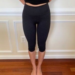 LuLu Lemon Dark Gray Cropped Pants